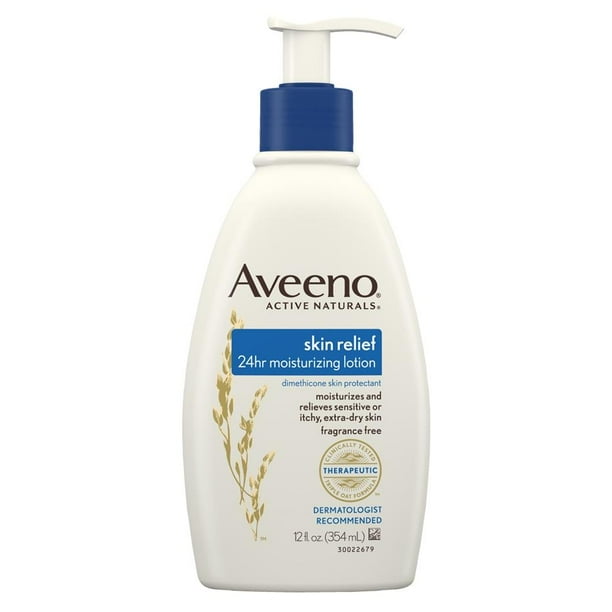 Crema corporal Aveeno Active Naturals skin relief 354 ml
