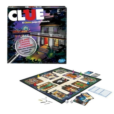 Juego de mesa Hasbro Gaming Clue Clásico de Misterio