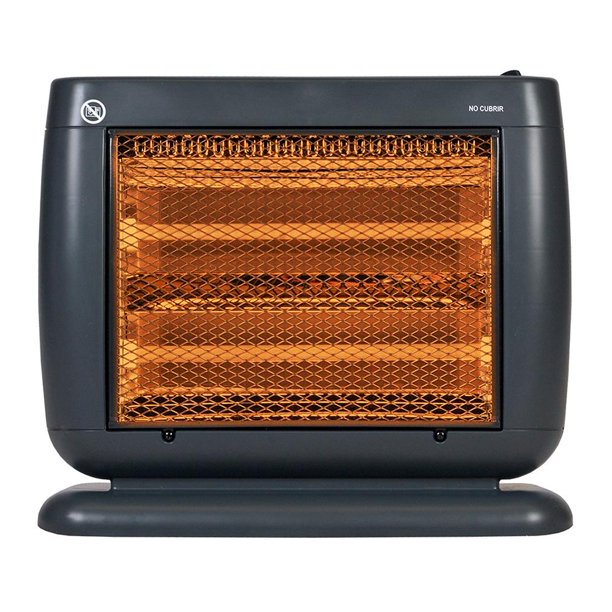 Calefactor Eléctrico Heat Wave Gris