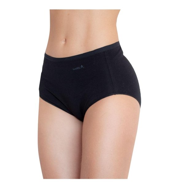 Pantaleta Marel para Mujer, Algodón Negro Talla M