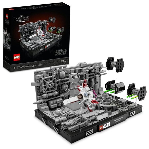 Set LEGO Star Wars TM Diorama: Ataque a la Estrella de la Muerte 75329