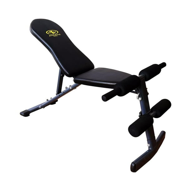 Banco inclinado de ejercicio multi-rutinas Athletic Works WMSB-624