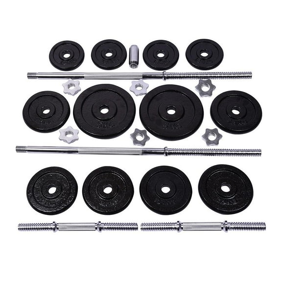 Set de pesas de 40 kg con estuche rígido Athletic Works WMW-7940