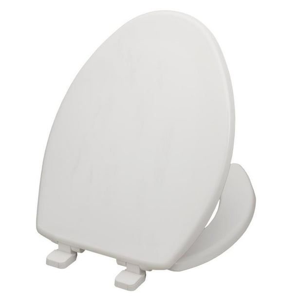 Asiento para Baño Mayfair Alargado de Plástico Hueso