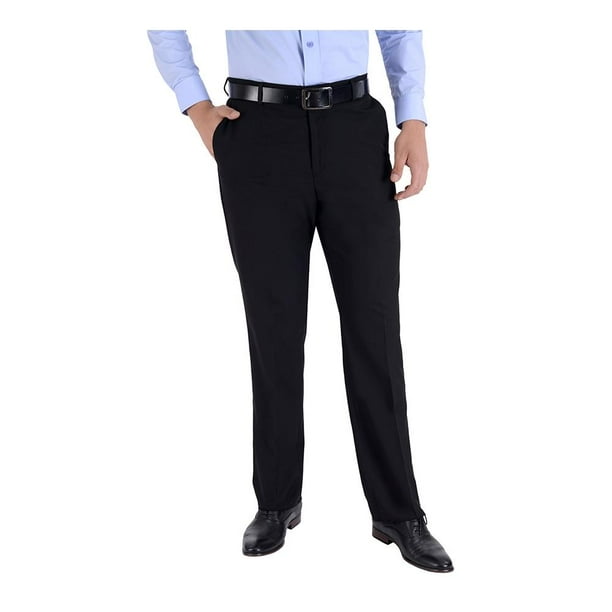 Pantalón de Vestir Yale para Hombre, Negro Talla 36