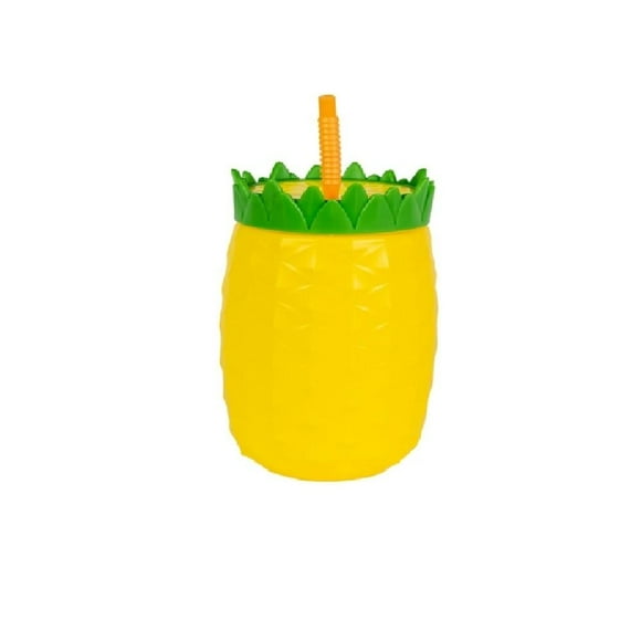 Vaso Con Popote Cool Gear Piña 1.89 l Amarillo