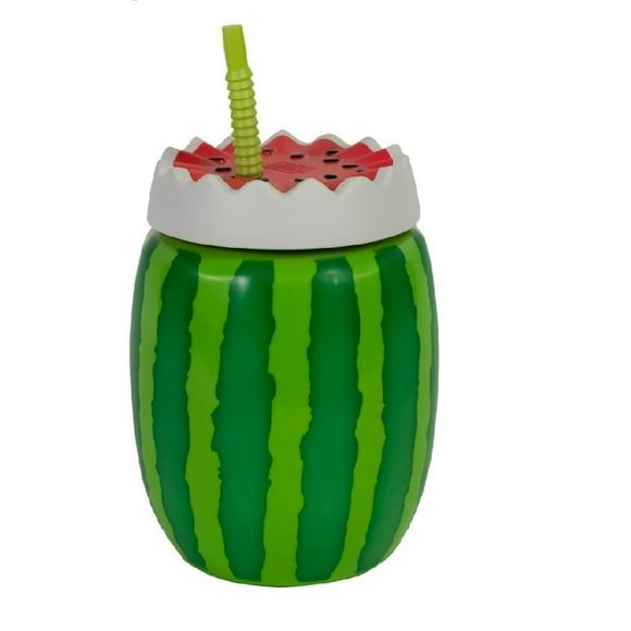 Vaso Con Popote Cool Gear Sandia 1.89 l Verde