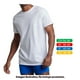 thumbnail image 2 of Playera Interior Fruit Of The Loom para Hombre, Cuello Redondo Blanca 3 Piezas Talla EG, 2 of 4