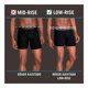 thumbnail image 3 of Bóxer Fruit Of The Loom para Hombre, Ajustado Low Rise Negro 4 Piezas Talla M, 3 of 4