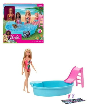 Muñeca Barbie Estate Piscina Glam