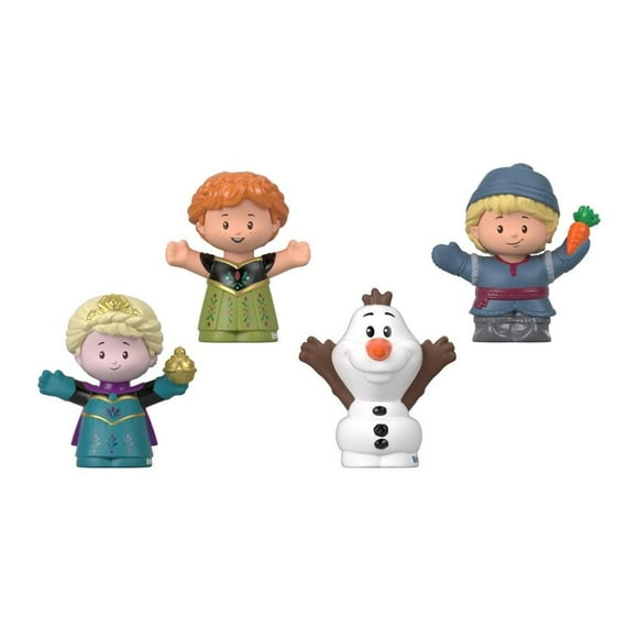 Fisher Price Little People Elsa and Friends Frozen 4-Piece Figure Set