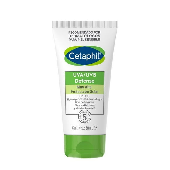 Protector solar UVA/UVB Defense Cetaphil Defense 50+