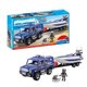 thumbnail image 1 of Set de Juego Playmobil Policía Coche Policía con Lancha 90 Piezas, 1 of 4