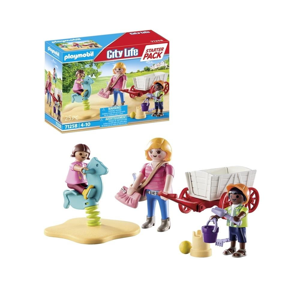 Set de Juego Playmobil Starter Pack Educadora con Carrito 25 Piezas Walmart