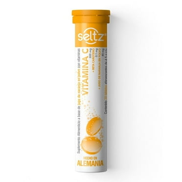 Vitamina C Seltz 20 tabletas efervescentes de 4.5 g c/u