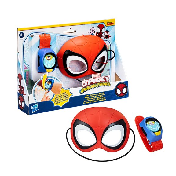 Preescolar Hasbro Marvel Marvel Spidey and His Amazing Friends, Set de comunicación y máscara, a partir de 3 años