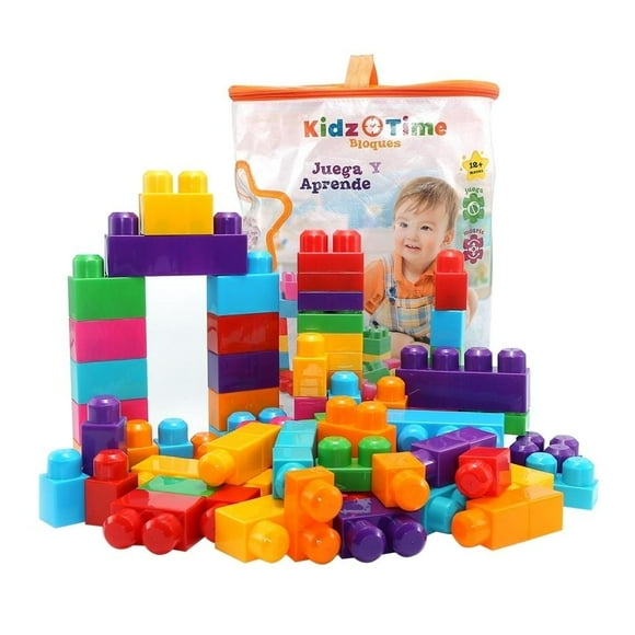 Bloques Kidz Time Colores 80 Piezas