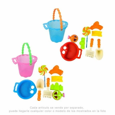 Cubo de Playa Play Day Varios Colores 1 pieza
