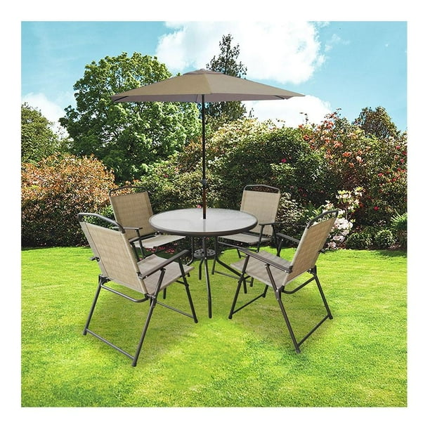 Set de Jardín Mainstays 6 Piezas Beige