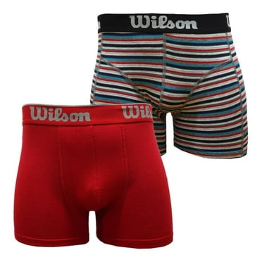 Bóxer Wilson para Hombre, Multicolor 2 Piezas Talla EG