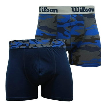 Bóxer Wilson para Hombre, Multicolor 2 Piezas Talla CH