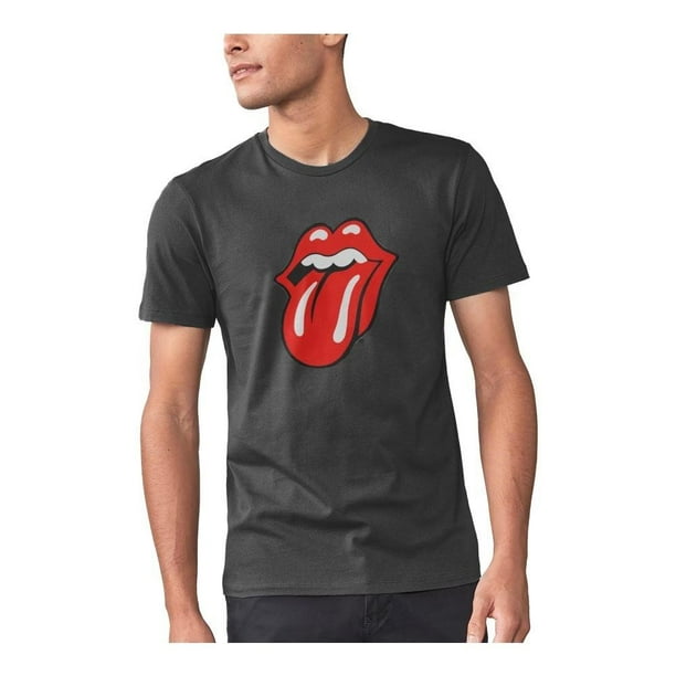 Playera Rolling Stones Talla EG Gris