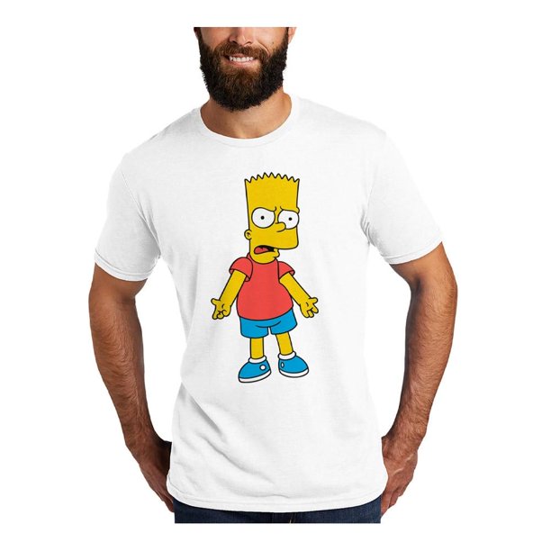Playera Simpsons Talla EG Blanca