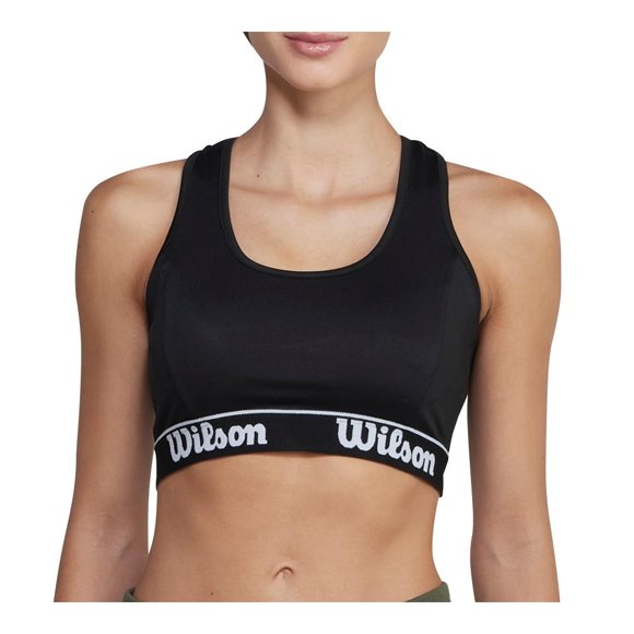 Top Wilson para Mujer, Deportivo Negro Talla G