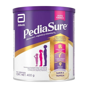 Fórmula para alimentación Pediasure enteral especializada en polvo vainilla 400 g