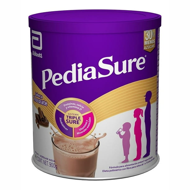 Fórmula para alimentación Pediasure enteral especializada en polvo chocolate 900 g