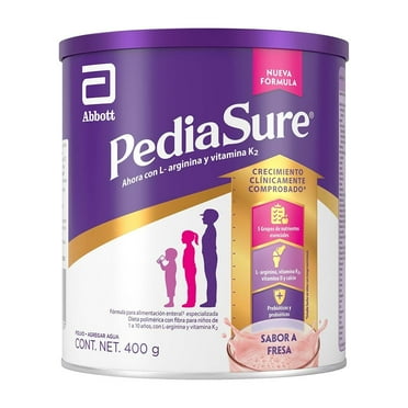 Fórmula para alimentación Pediasure enteral especializada sabor fresa 400 g