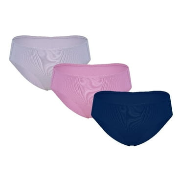 Pantaleta Hanes Panties para Niña, Multicolor Corte Hipster 3 Piezas Talla 6