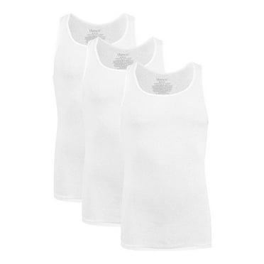 Camiseta Hanes Red Label Talla CH Blanco 3 Piezas