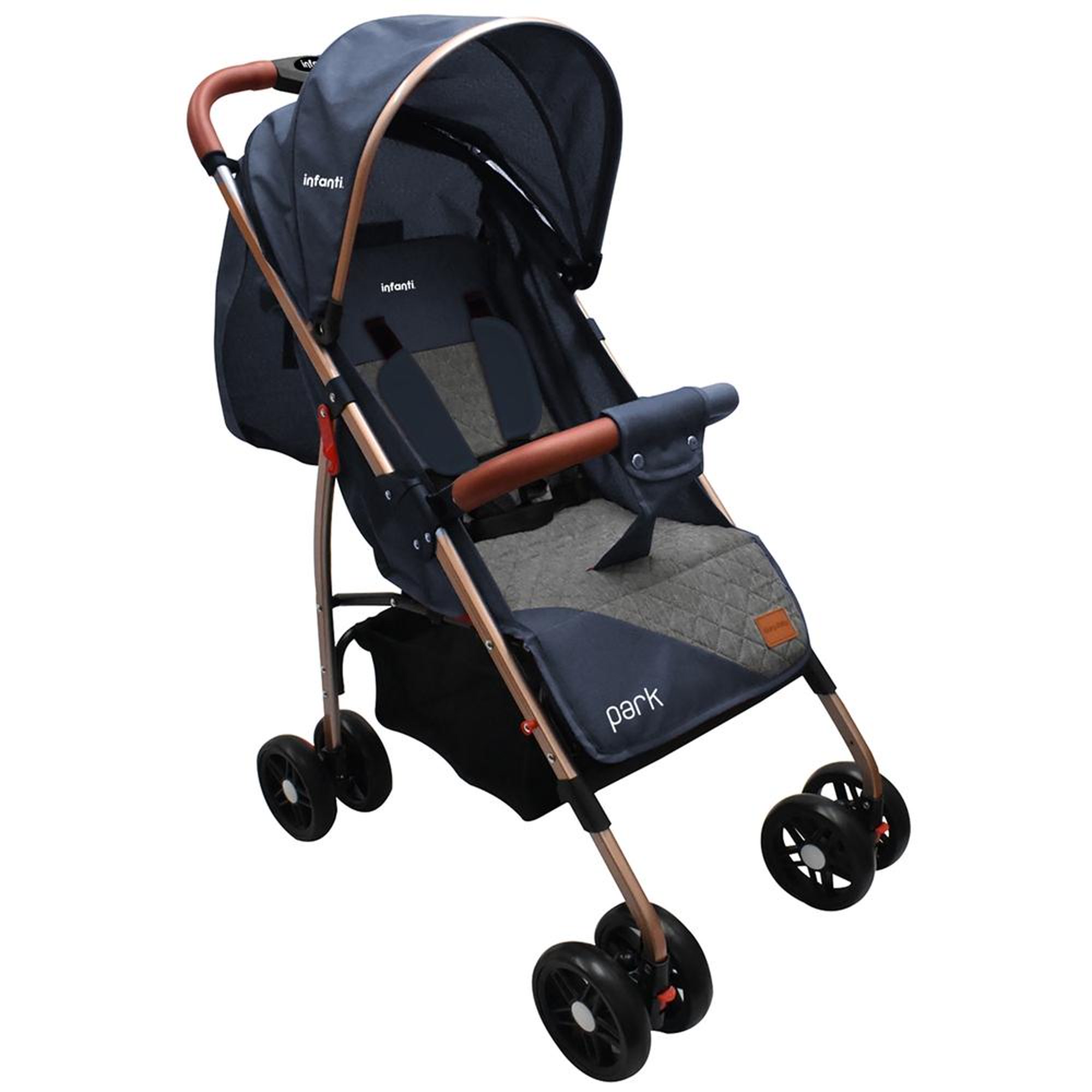 Carriola Infanti Ligera y Plegable Azul