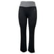thumbnail image 1 of Pants Danskin para Mujer, Negro con Gris Talla G, 1 of 4
