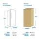 thumbnail image 4 of Refrigerador 20 Pies Whirlpool Acero Inox, 4 of 4