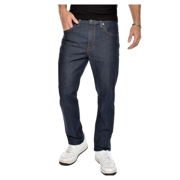 Jeans Cimarron para Hombre, Stretch Marino Talla 36