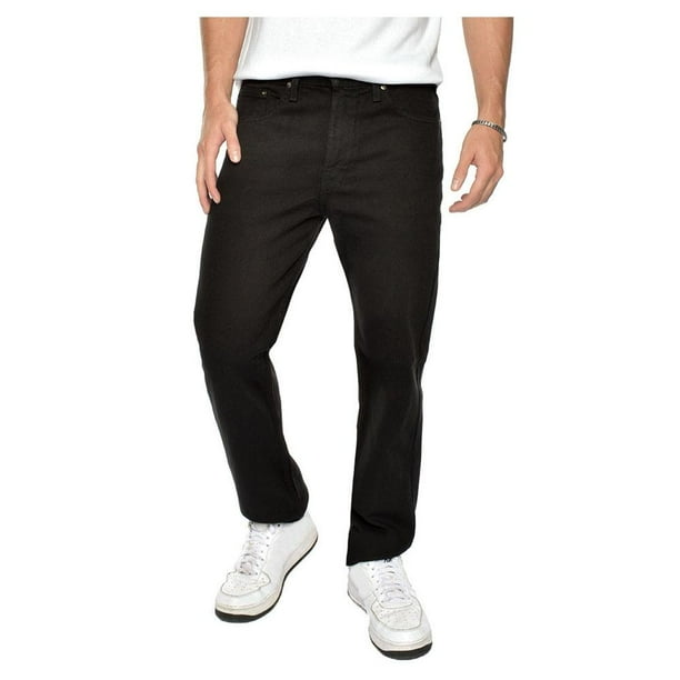 Jeans Cimarron para Hombre, Recto Negro Talla 38