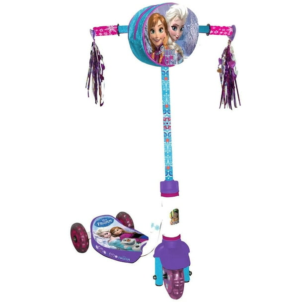Scooter Apache Frozen con luces en rueda frontal