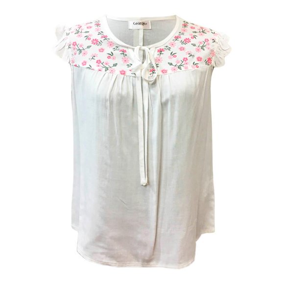 Blusa George Talla EG Chalis Blanco