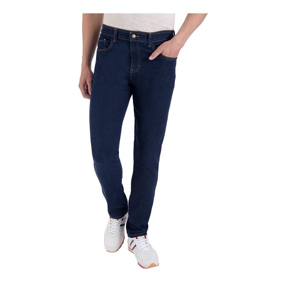 Jeans George Talla 30 Slim Azul Oscuro