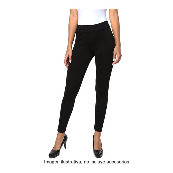 Legging George Talla 40 con Alforza al Frente Negro
