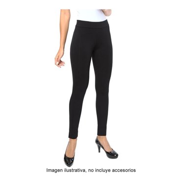 Legging George Talla 42 con Corte Lateral Negro