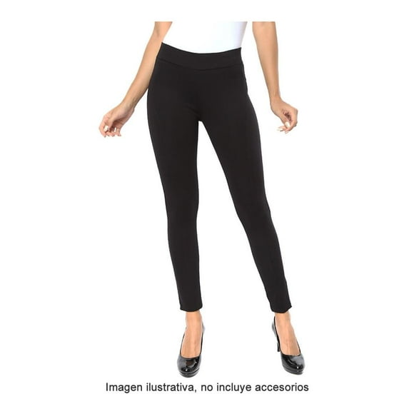 Legging George Talla 40 Corte Curvo Negro