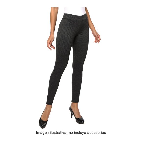 Legging George Talla M Estampado Negro