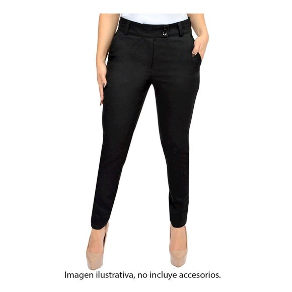 Pantalón George Talla EG Bolsas y Cierre Negro