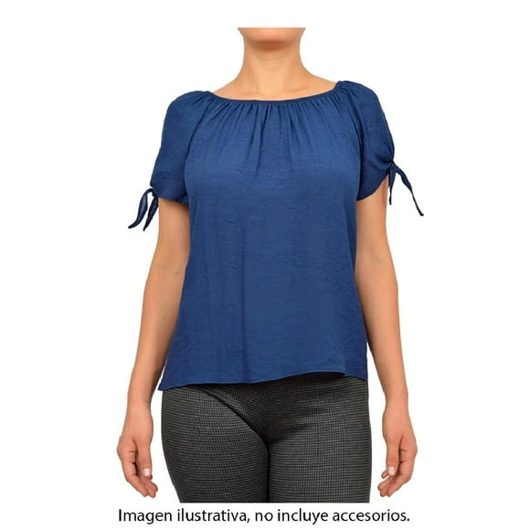 Blusa George Talla EG Campesina Marino