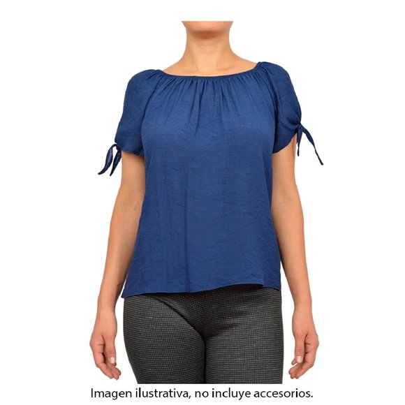 Blusa George Talla 40 Campesina Marino