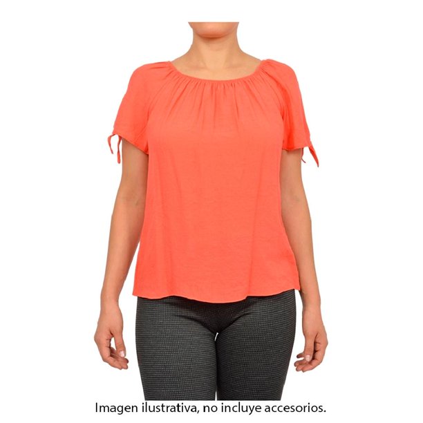 Blusa George Talla 42 Campesina Coral