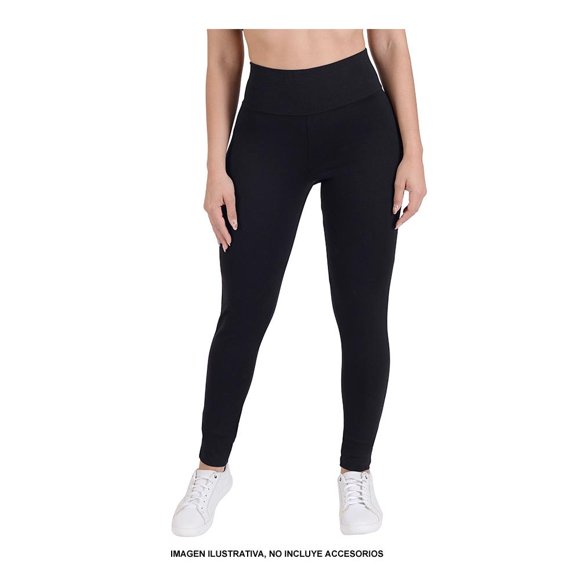 Legging George Talla CH Negro Pretina alta